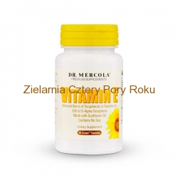 Witamina E jako tokotrienole i tokoferole Dr. Mercola 30 kapsułek